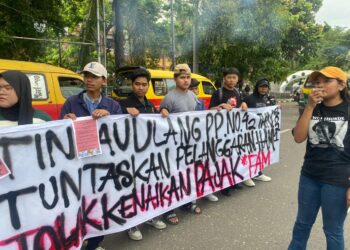 Demo Hari HAM, Mahasiswa Kota Tangerang Minta Pemerintah Serius Selesaikan Kasus Pelanggaran HAM PIK 2