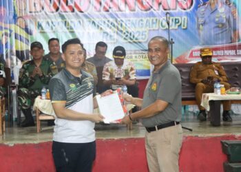 Pembukaan Turnamen Bulutangkis Kapolda Papua Tengah Cup 1 Nabire Tahun 2025