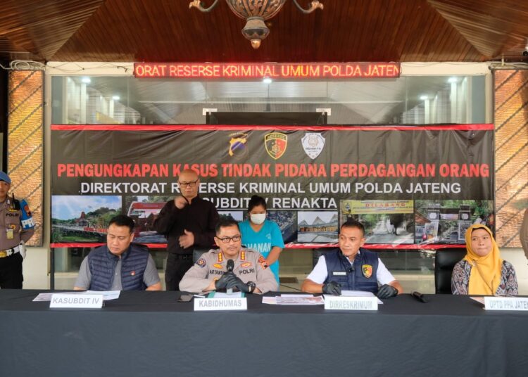 Polda Jateng Ungkap TPPO Modus Pekerja Seks Komersial