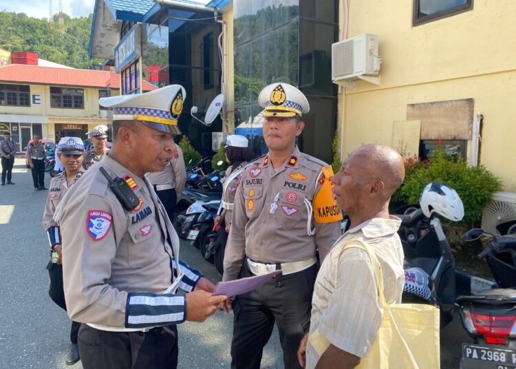Hari Ketiga Operasi Keselamatan Cartenz 2025 Polda Papua: Polda Papua Gelar Razia Kendaraan
