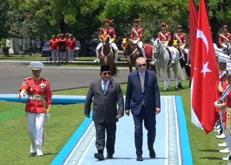 Polsatwa Korsabhara Baharkam Polri Sukses Dukung Kunjungan Kenegaraan Presiden Turki ke Istana Bogor