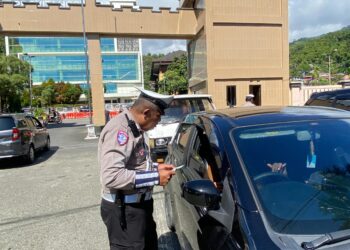 Hari Kesembilan Operasi Keselamatan Cartenz-2025 Polda Papua: Polda Papua Gelar Razia Kendaraan