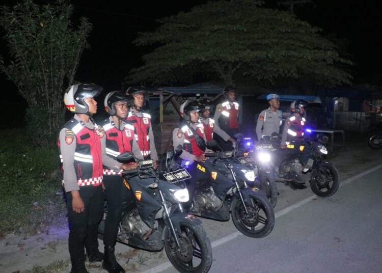 Polda Papua Laksanakan Kegiatan Patroli Cipta Kondisi di Beberapa Titik Strategis Kota Jayapura