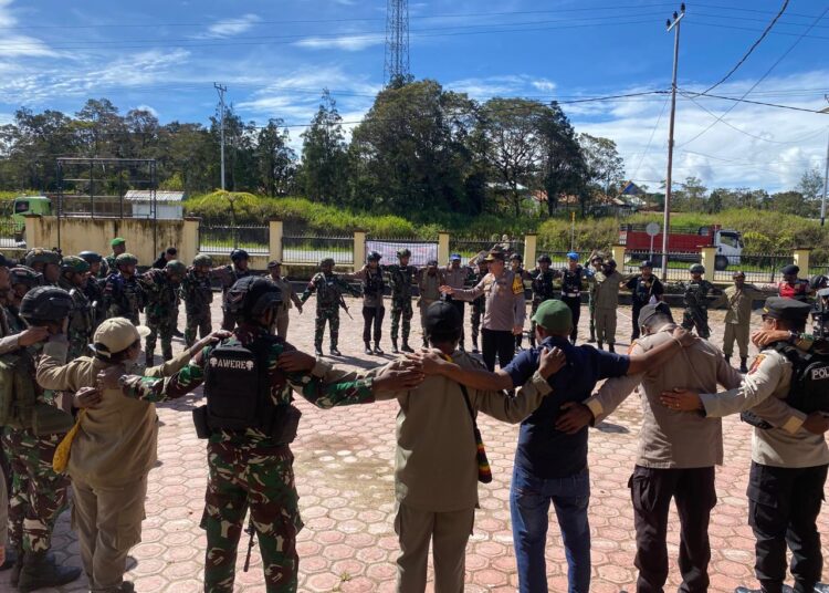 Polres Deiyai Polda Papua Laksanakan Giat Patroli Cipta Kondisi