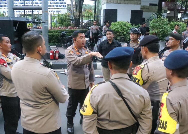 Ribuan Personel Gabungan Amankan Putusan MK Hari Ini