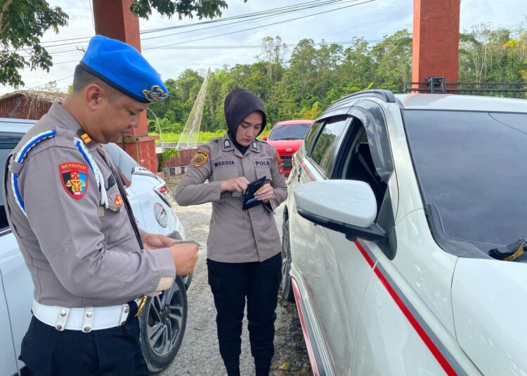 Bid Propam Polda Papua Lakukan Gaktibplin di Polres Keerom