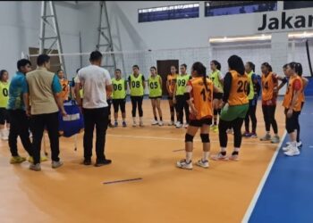 Pusjaspermildas TNI Gelar Talent Scouting Atlet Bola Voli di Bandung