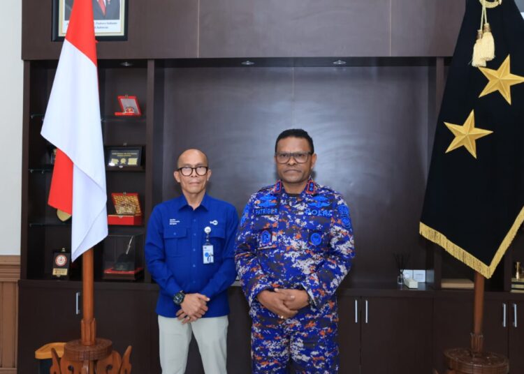 Kapolda Papua Laksanakan Audiensi Bersama Kepala Stasiun TVRI Papua