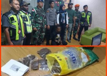 Polisi Amankan Seorang Pria Yang Kedapatan Membawa 42 Paket Narkoba Jenis Daun Ganja Kering