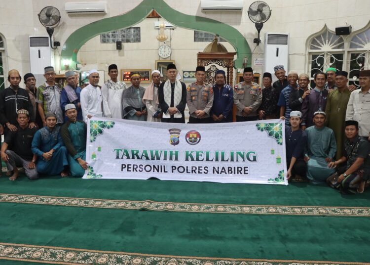 “Polres Nabire Gelar Shalat Tarawih Keliling: Menjalin Kebersamaan dan Kedekatan dengan Masyarakat”