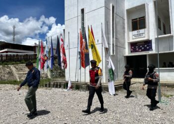 Polres Lanny Jaya Polda Papua Laksanakan Patroli Rutin Selama Bulan Suci Ramadhan