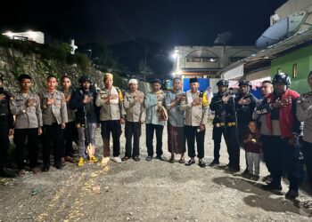 Polres Lanny Jaya Polda Papua Gelar Kegiatan Safari Ramadhan di Musollah Al-Muhajirin Tiom