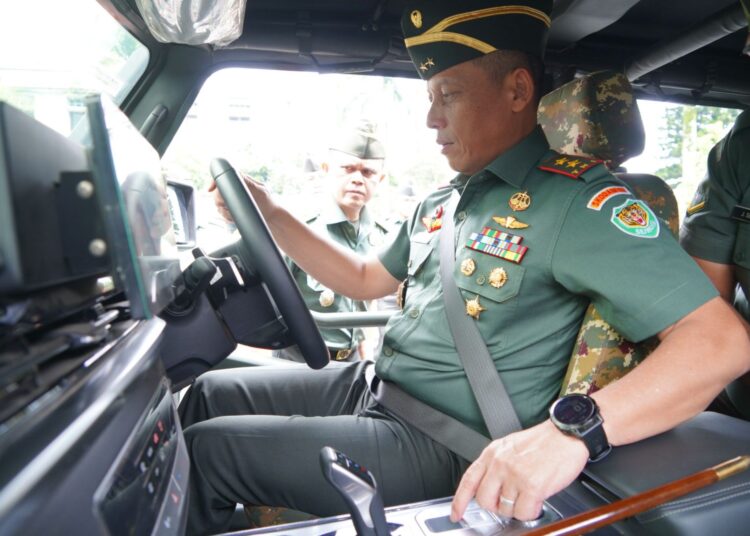 Pangdam III/Slw Serahkan Ransus Maung MV3 untuk Operasional Satuan