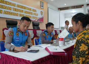 Polda Papua Gelar Rikmin Awal Taruna Akpol Tahun Anggaran 2025