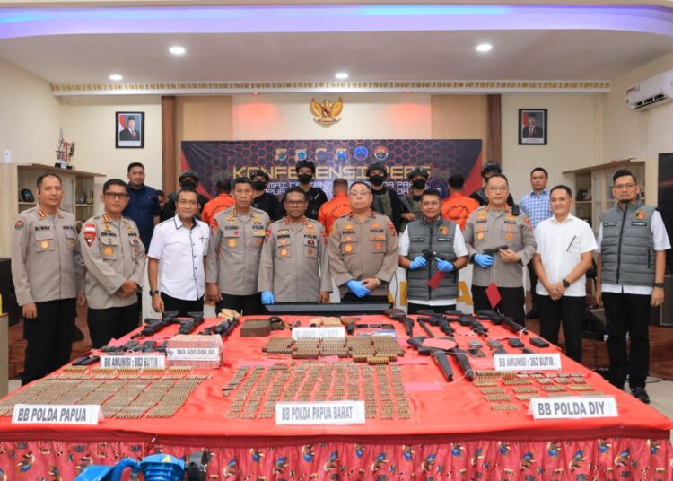 4 Polda Gagalkan Penyelundupan Senpi ke KKB Papua, 7 Orang Ditangkap