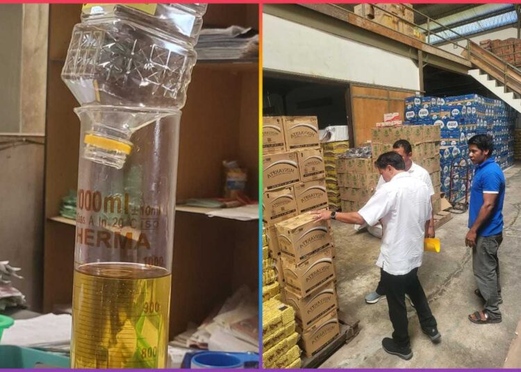Satgas Pangan Polda Papua Temukan Minyakita 1 Liter Tidak Sesuai Takaran