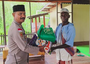 Polres Asmat Laksanakan Bakti Sosial Polri Presisi Bersama Masyarakat