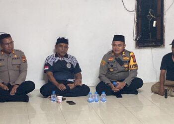 Polres Mimika Gelar Patroli Saat Sahur Dalam Rangka Safari Ramadahn