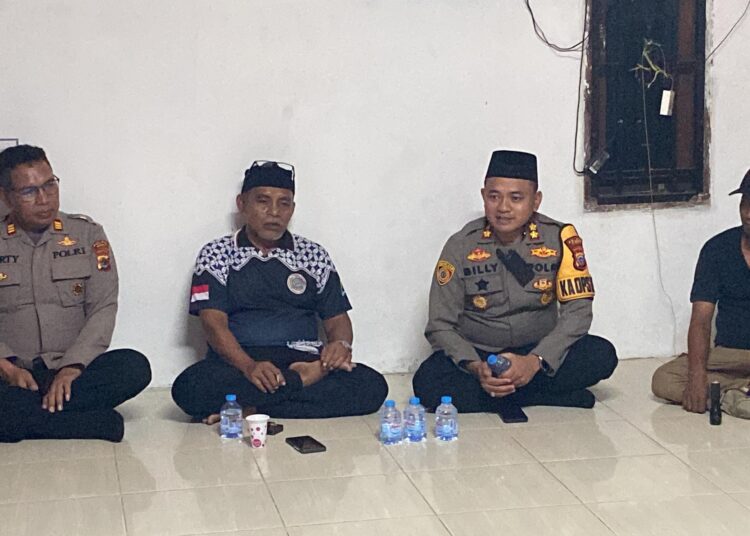 Polres Mimika Gelar Patroli Saat Sahur Dalam Rangka Safari Ramadahn