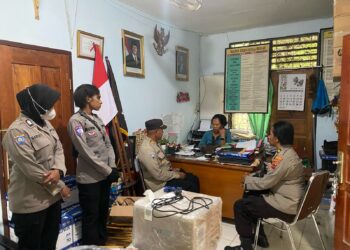 Satgas Si-Ipar Polres Jayapura Bersinergi dengan SMA Kristen Koinonia Sentani untuk Edukasi Dunia Pendidikan