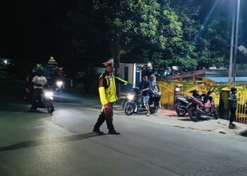 Polres Mappi Polda Papua Laksanakan Pengamanan Sholat Tawarih di Bulan Suci Ramadhan