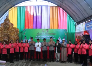 Kapolda Papua Kembali Lakukan Safari Ramadhan di Masjid Al-Aqsha, Sentani Jayapura