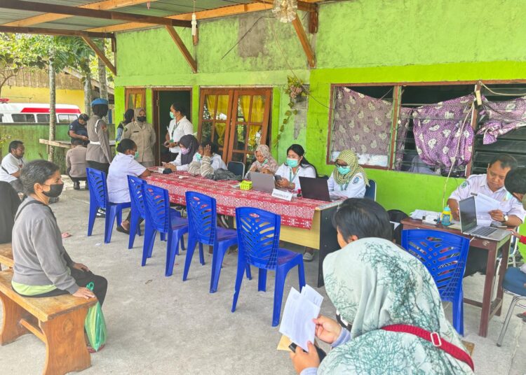 Subsatgas Keladi Sagu Polres Jayapura Bersama Puskesmas Komba Perkuat Program Penanganan Stunting