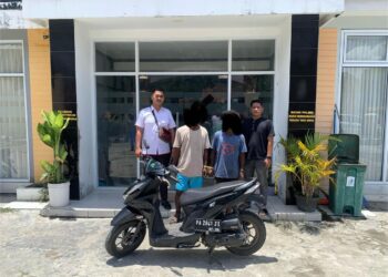 Gercep Polsek Sentani Kota Polda Papua Tangkap 2 Pelaku Jambret