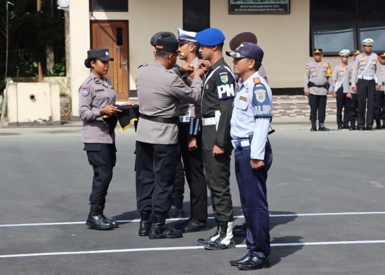 Apel Gelar Pasukan Operasi Ketupat Noken 2025 Polres Nabire