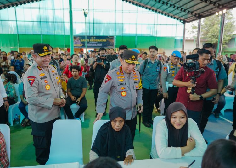 Kunjungi Polda Sumut, Kapolri Tinjau Renovasi Masjid hingga Bakti Sosial