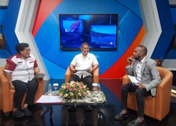 Polda Papua Dialog Interaktif Bahas “Jamin Ketersediaan Bahan Pokok Jelang Idul Fitri” di Studio TVRI Jayapura