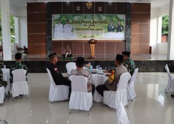 TNI-POLRI dan Forkopimda Kabupaten Nabire Papua Tengah Gelar Buka Puasa Bersama