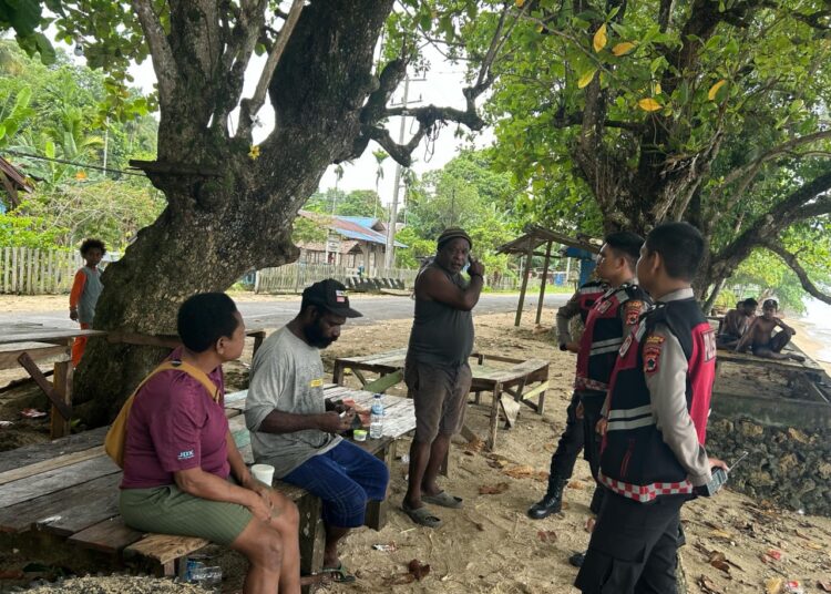 Polres Sarmi Polda Papua Terus Berikan Pemahaman Tentang Premanisme Berkedok Ormas di kabupaten Sarmi