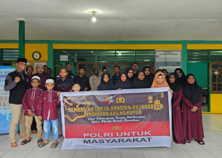 Bintara Polri 2008 Polda Papua Berbagi, Polri Untuk Masyarakat