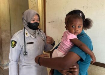 Sub Satgas Keladi Sagu Polres Jayapura Gelar Pemeriksaan Kesehatan dan Konseling di Asrama Mamberamo