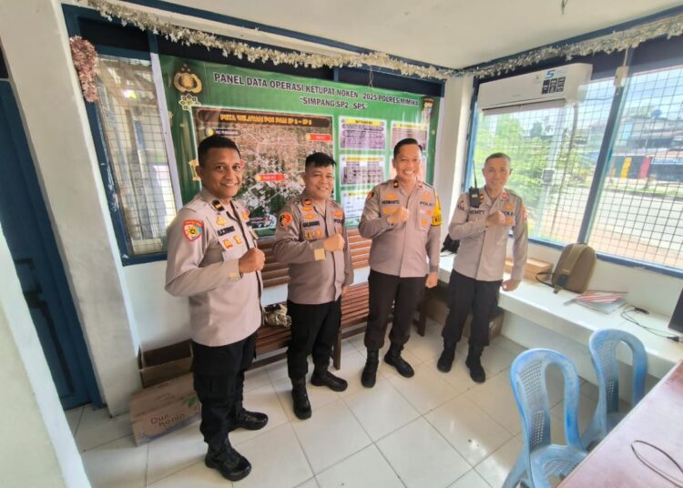 Waka Ops Ketupat Noken 2025 Pengecekan Sejumlah Posko Ops Ketupat 2025