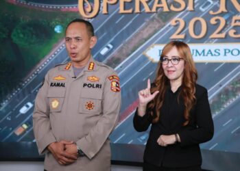 Polri Tindak Lanjuti Lonjakan Arus Balik Mudik Kendaraan di Gerbang Tol Selama Operasi Ketupat 2025