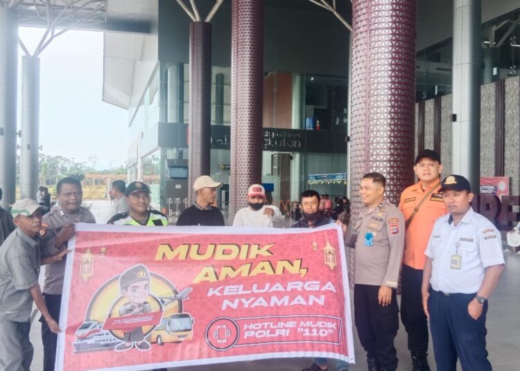 Pos Pelayanan kawasan pelabuhan laut Nabire amankan arus mudik