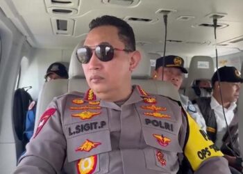 Kapolri Pantau Arus Balik Lebaran di Tol Cipali via Udara