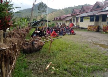 Polsek Karubaga Mediasi Kasus Perzinahan Secara Kekeluargaan (Restorative Justice)