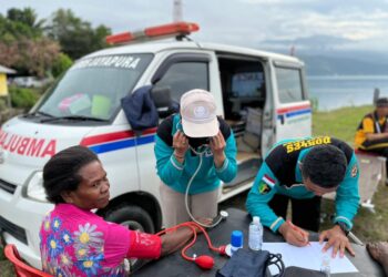 ORC 2025, Satgas Keladi Sagu Sasar Layanan Kesehatan di Kampung Ifar Besar