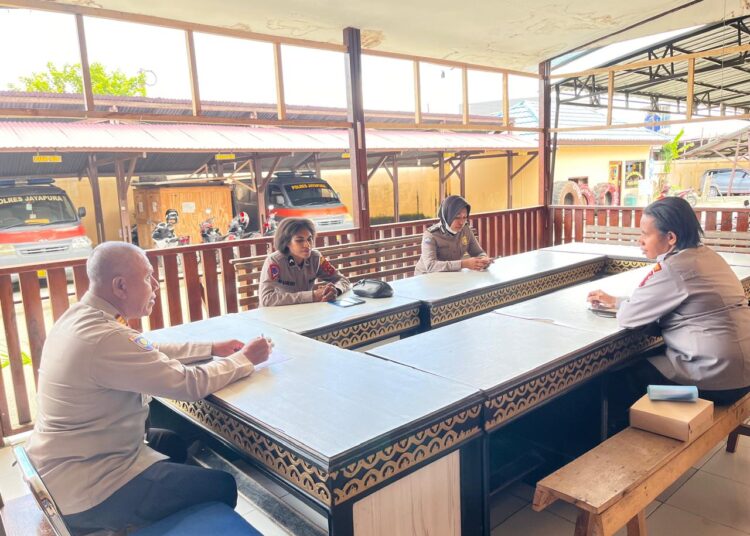 Bangun Generasi Cerdas, Satgas Si-Ipar Polres Jayapura Gelar Anev Rutin Bahas Strategi Edukasi Remaja