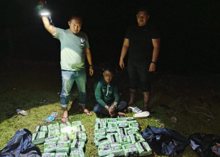 Bareskrim Bongkar Peredaran Sabu Asal Malaysia, Barbuk 38 Kg Disita