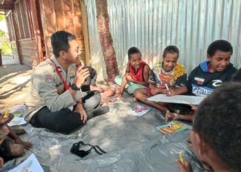 Program Si-IPAR Operasi Rasaka Cartenz 2025 Sentuh Hati Anak-anak di Kampung Walani, Wamena