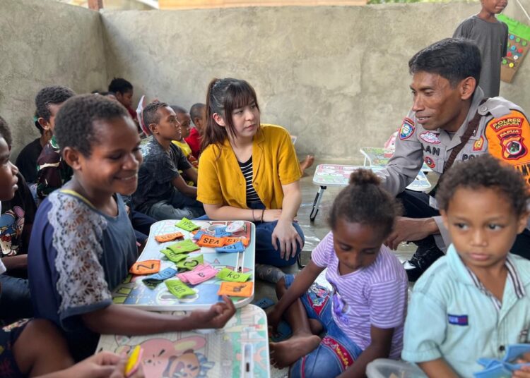 Polres Jayapura Polda Papua Mendapati Giat Kunjungan dari Mahasiswa PTIK