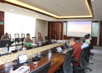 Jalin Silaturahmi, Wakapolda Papua Kunjungi Kepala Pimpinan Bank Indonesia Perwakilan Papua