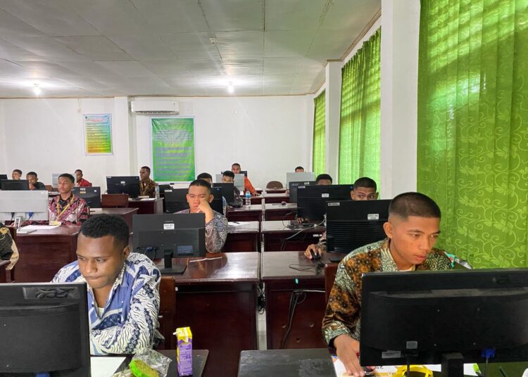 Hari Ke – 4, Biro SDM Polda Papua Gelar CAT Psikologi Bintara Polri T.A 2025