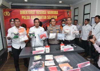 Polda Kalsel Bongkar Jaringan Narkoba Terafiliasi Fredy Pratama