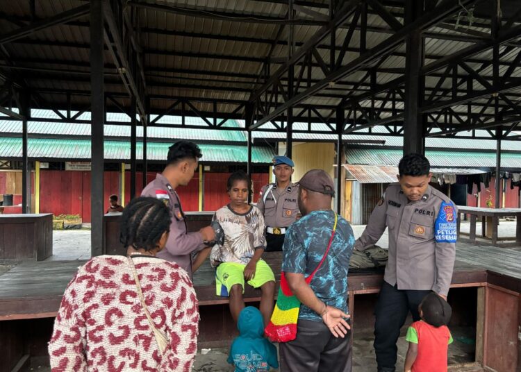 Program Satgas Keladi Sagu ORC 2025 Polres Peg. Bintang Hadir Di Masyarakat Berikan Pelayanan Kesehatan