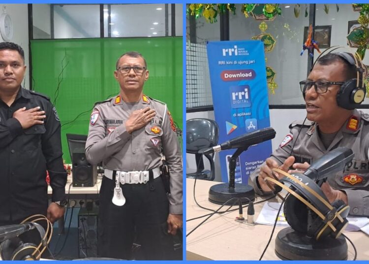 Dialog Interaktif Bahas “Hasil Pelaksanaan Operasi Ketupat Cartenz 2025 Polda Papua” di Stasiun LPP RRI Jayapura
